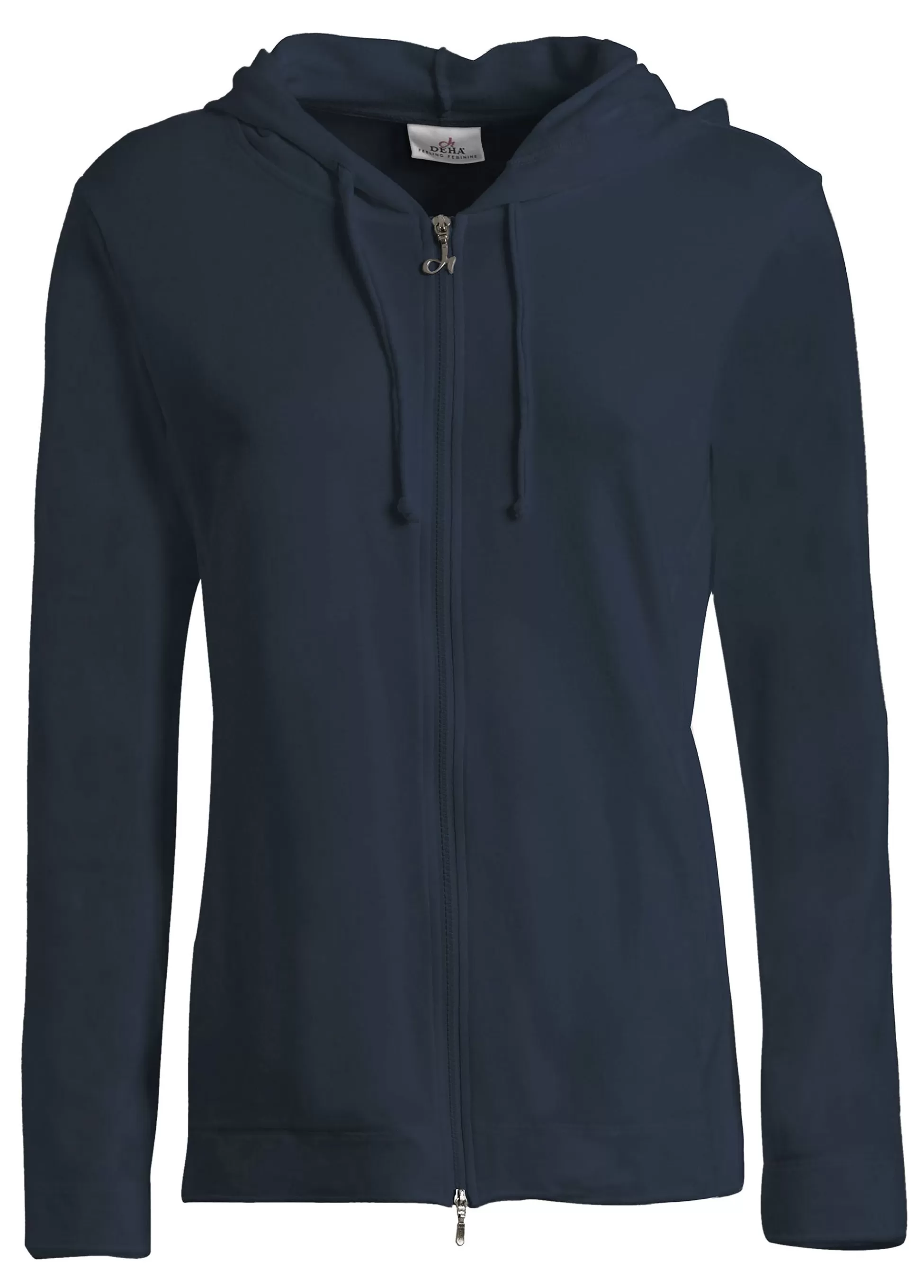 Donna DEHA Felpe & Maglieria*Felpa Core Leggera Con Zip E Cappuccio Blu