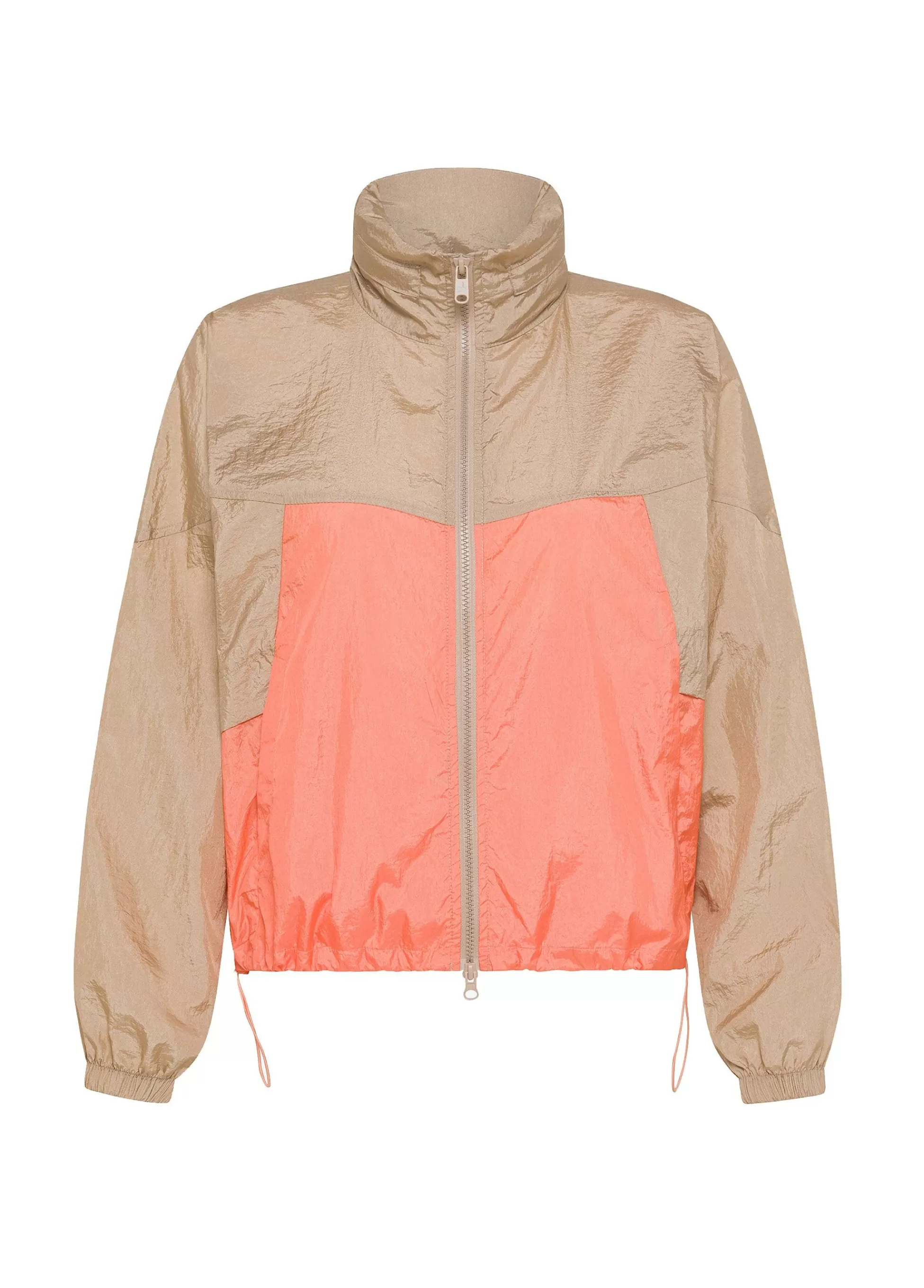 Donna DEHA Giacche E Giubbotti*Giubbino Bicolore In Nylon Arancio