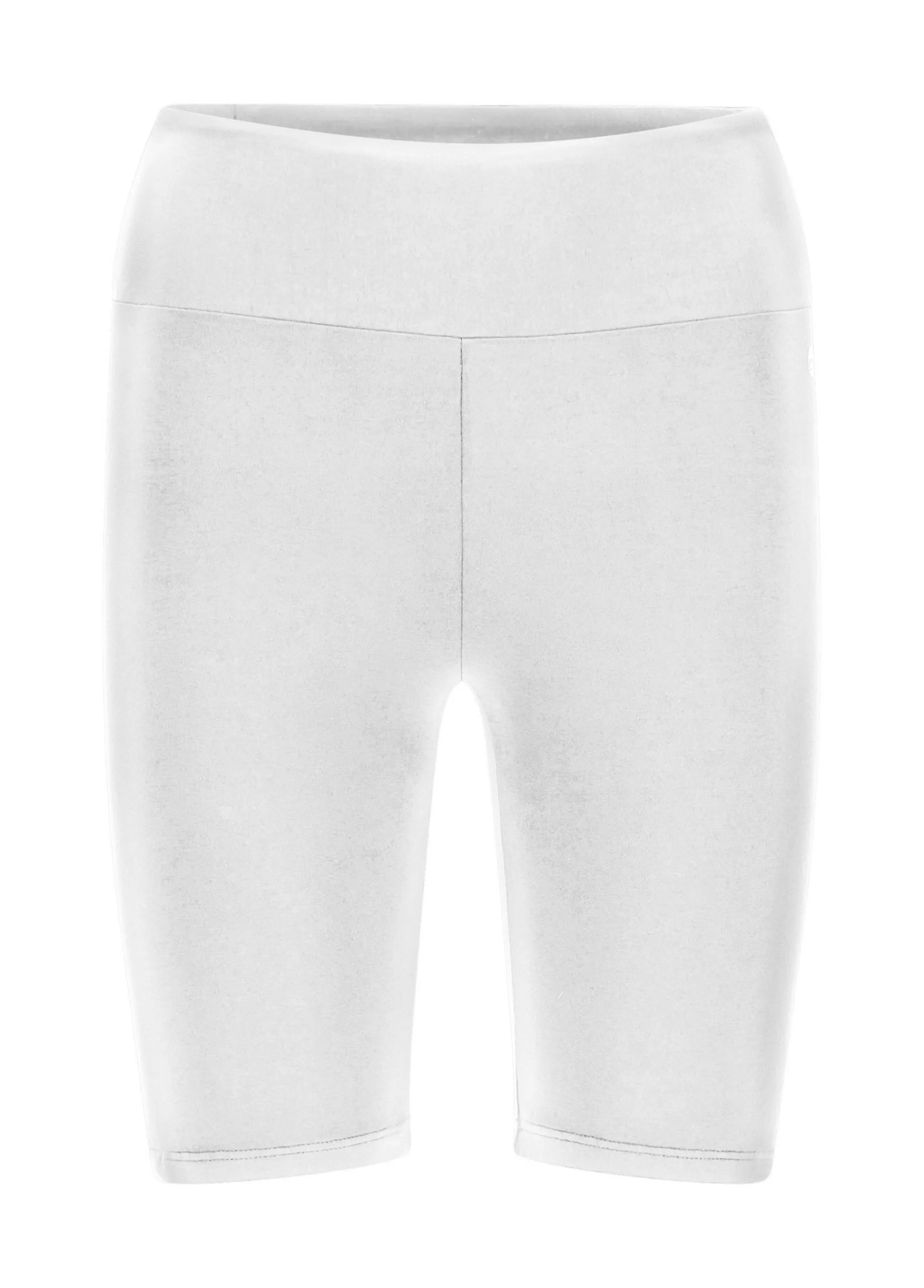 Donna DEHA Pantaloncini Sportivi*Pantaloncino Ciclista Jersey Stretch Bianco
