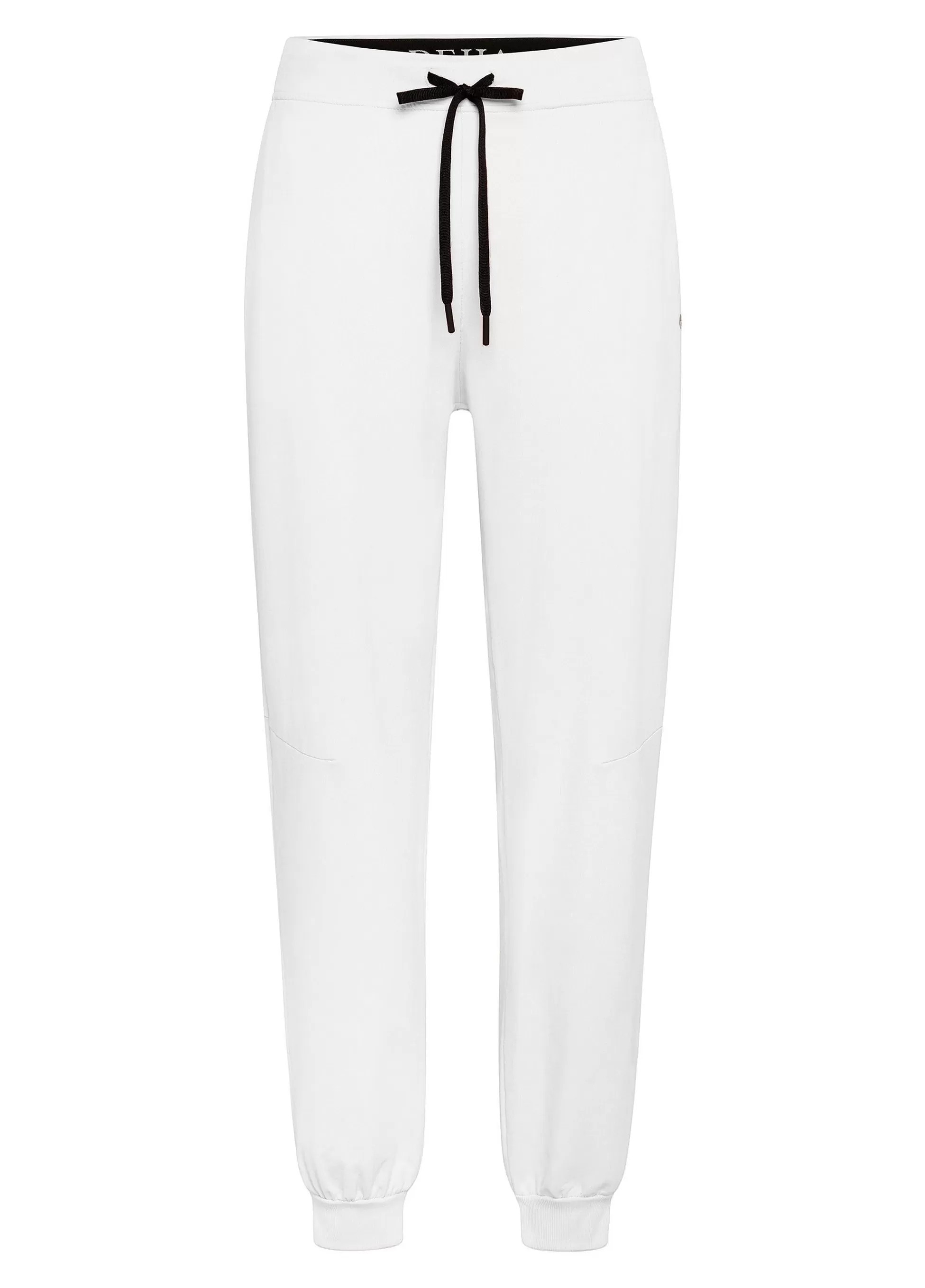 Donna DEHA Pantaloni*Pantalone In Felpa Dettagli Neri Bianco