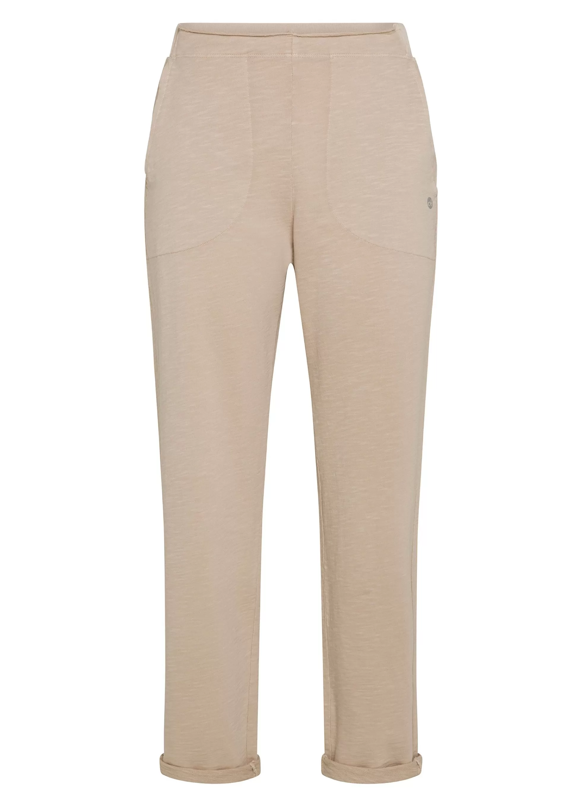 Donna DEHA Pantaloni*Pantalone In Felpa Fiammata Vintage Beige