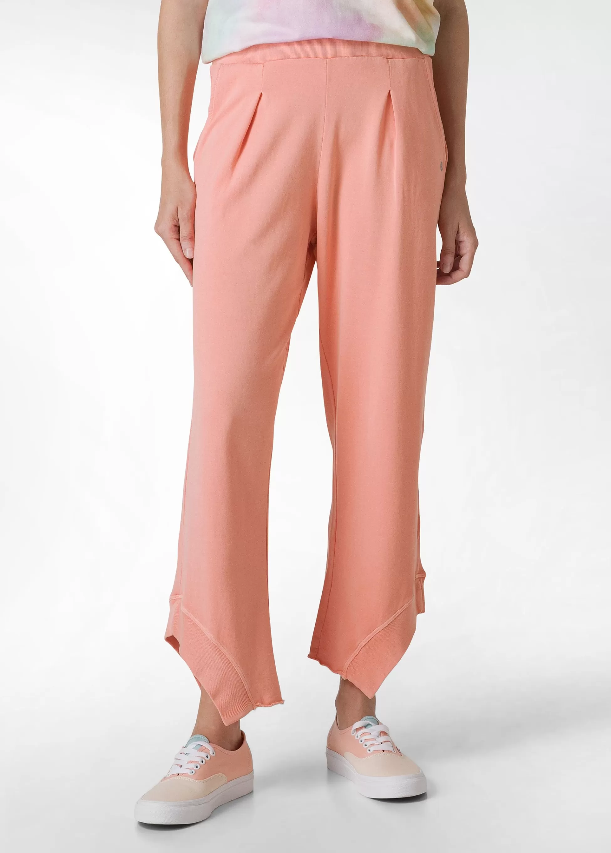 Donna DEHA Pantaloni*Pantalone Relaxed In Felpa Organica Effetto Vintag