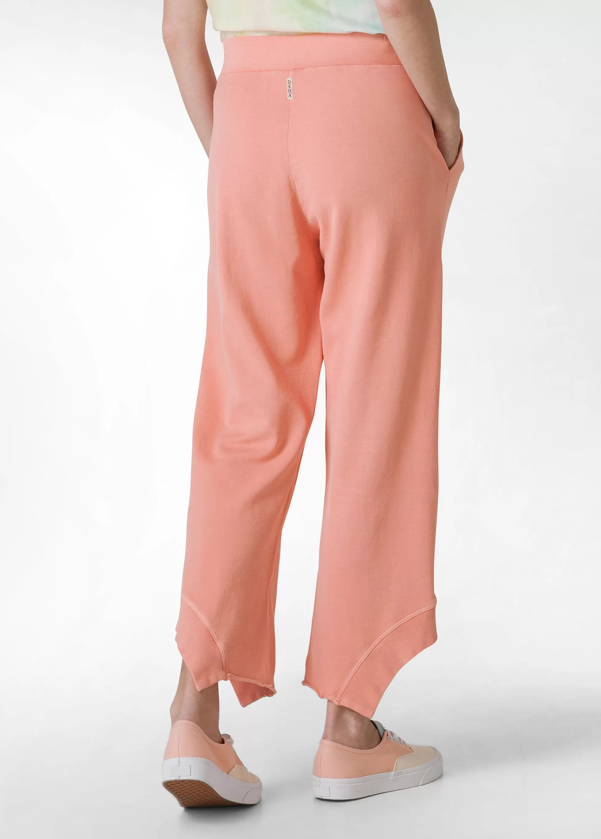 Donna DEHA Pantaloni*Pantalone Relaxed In Felpa Organica Effetto Vintag
