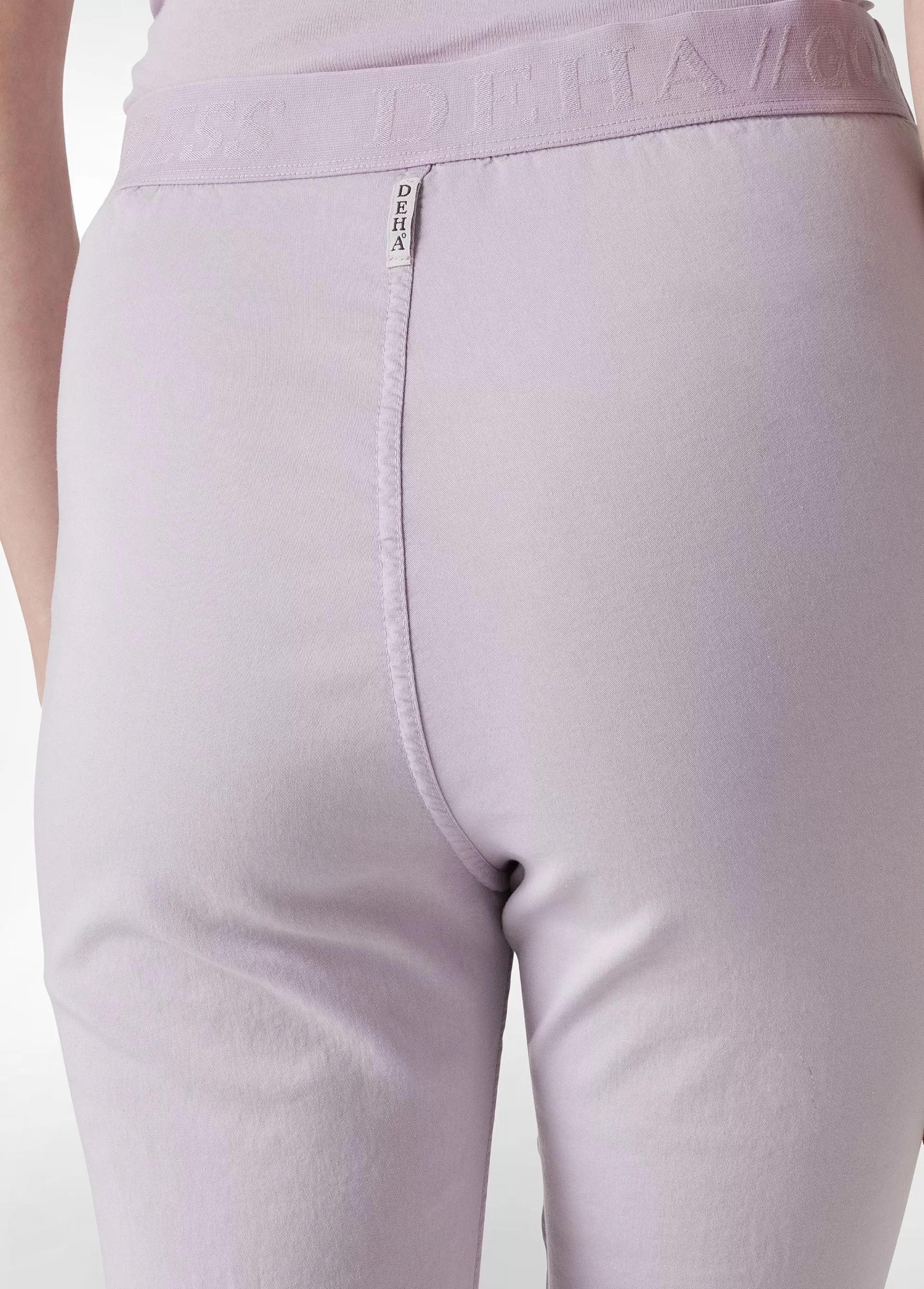 Donna DEHA Pantaloni*Pantalone Svasato In Gabardine Vintage Viola