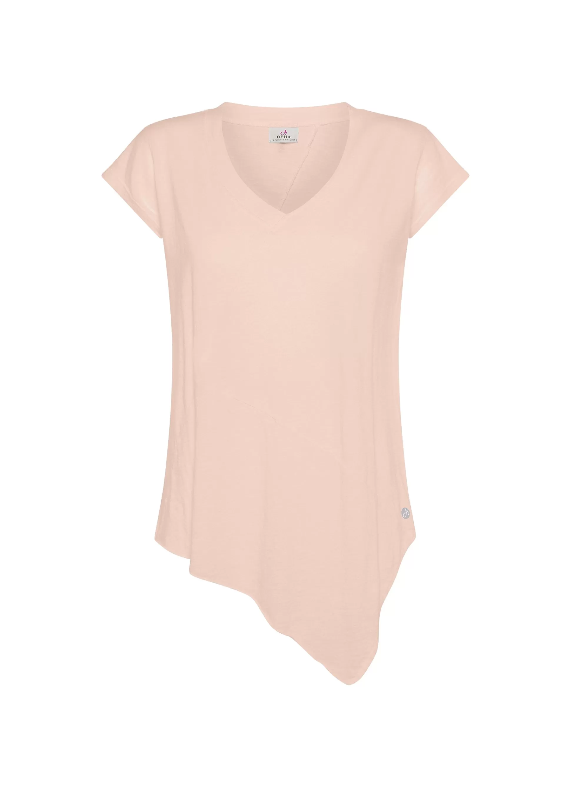 Donna DEHA Top & T-Shirts*T-Shirt Fiammata Effetto Vintage Rosa