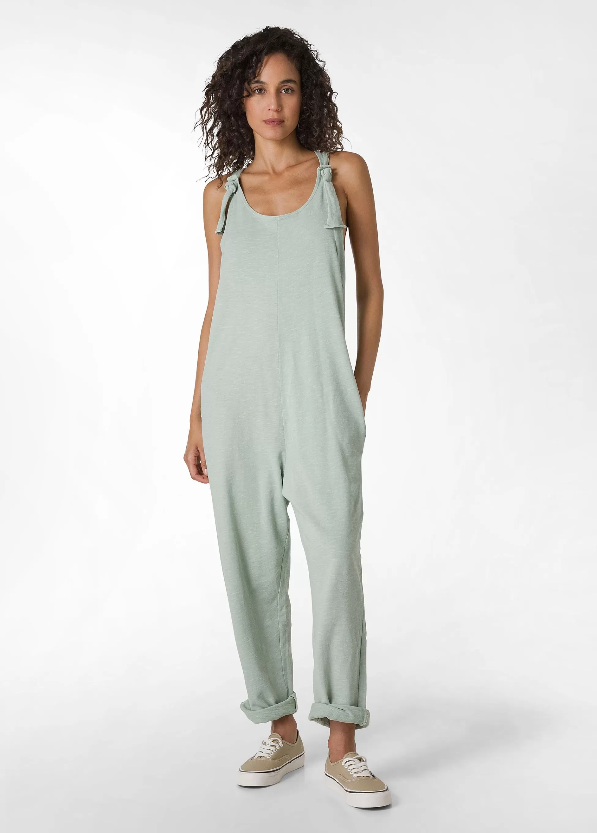 Donna DEHA Vestiti, Gonne E Tute*Tuta Intera Effetto Vintage Verde