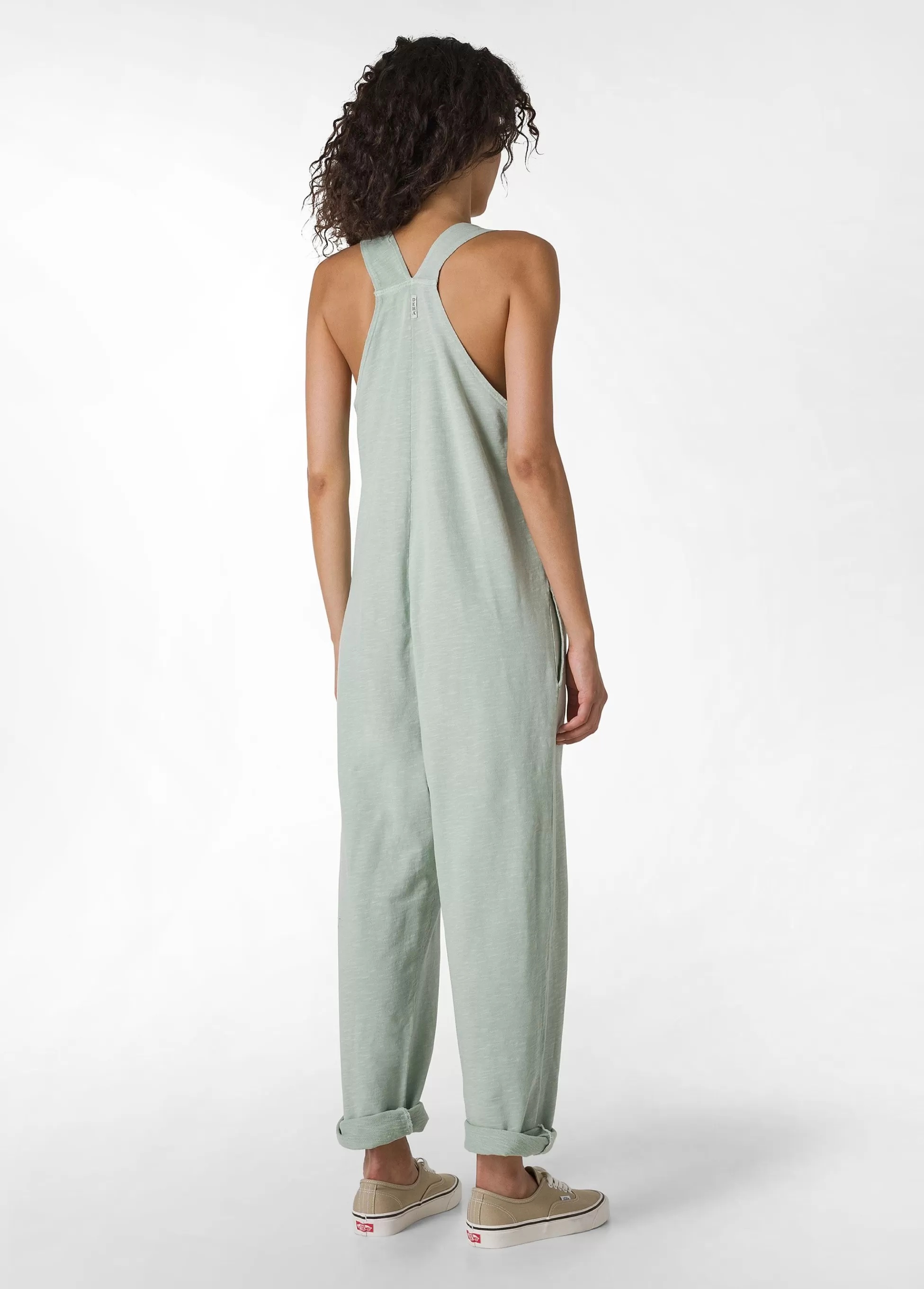 Donna DEHA Vestiti, Gonne E Tute*Tuta Intera Effetto Vintage Verde